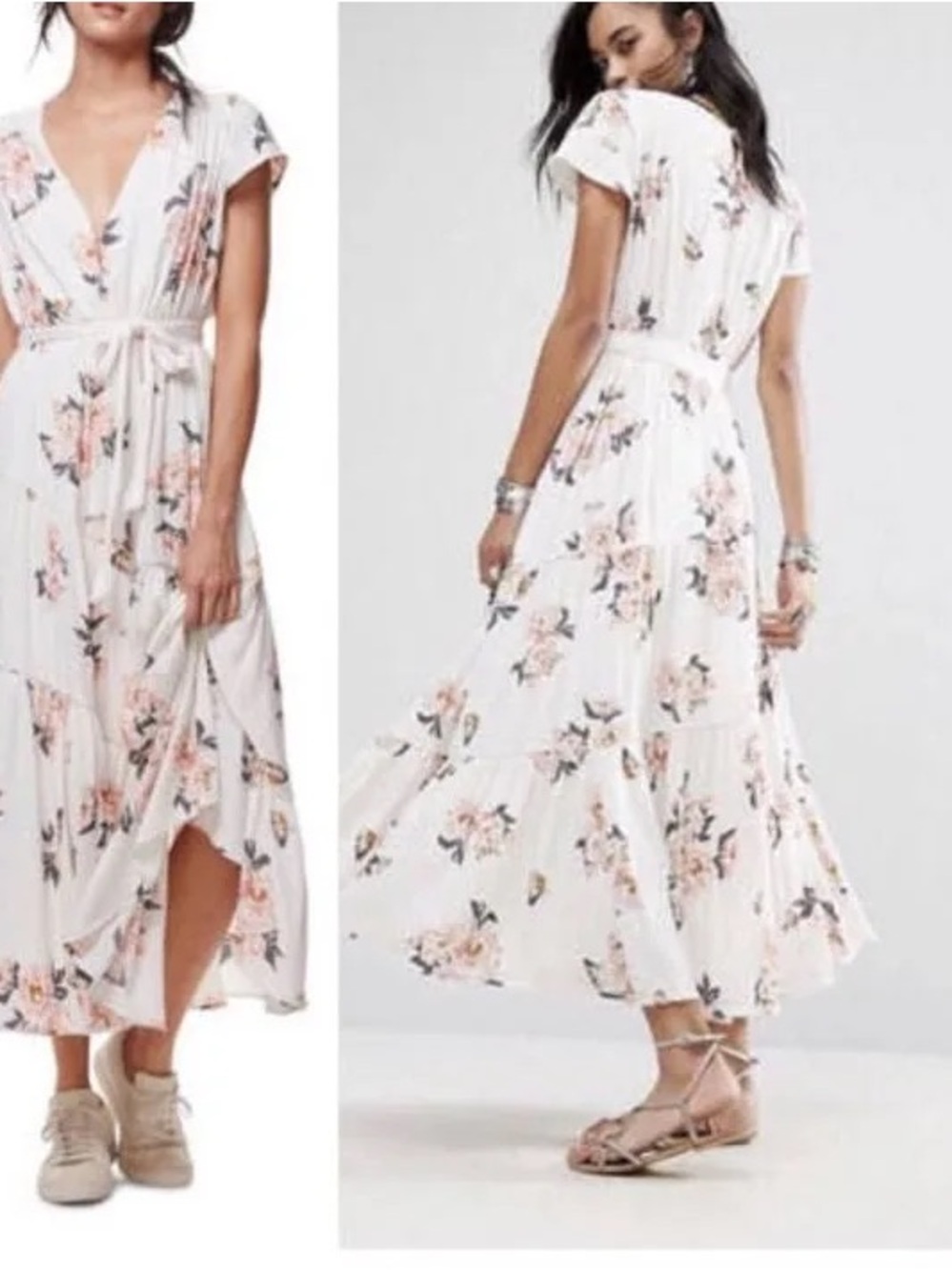 Free People Wrap Maxi Dress